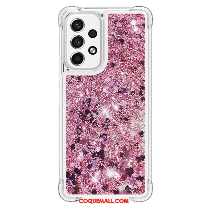 Coque Samsung Galaxy A53 5G Désires Paillettes