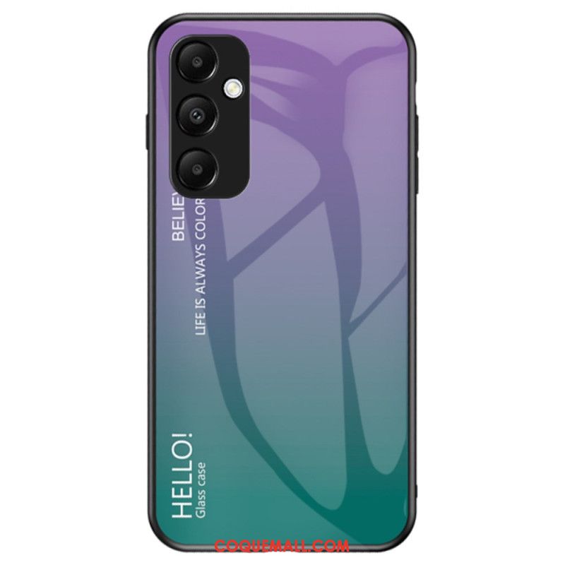 Coque Samsung Galaxy A55 5G Verre Trempé Hello