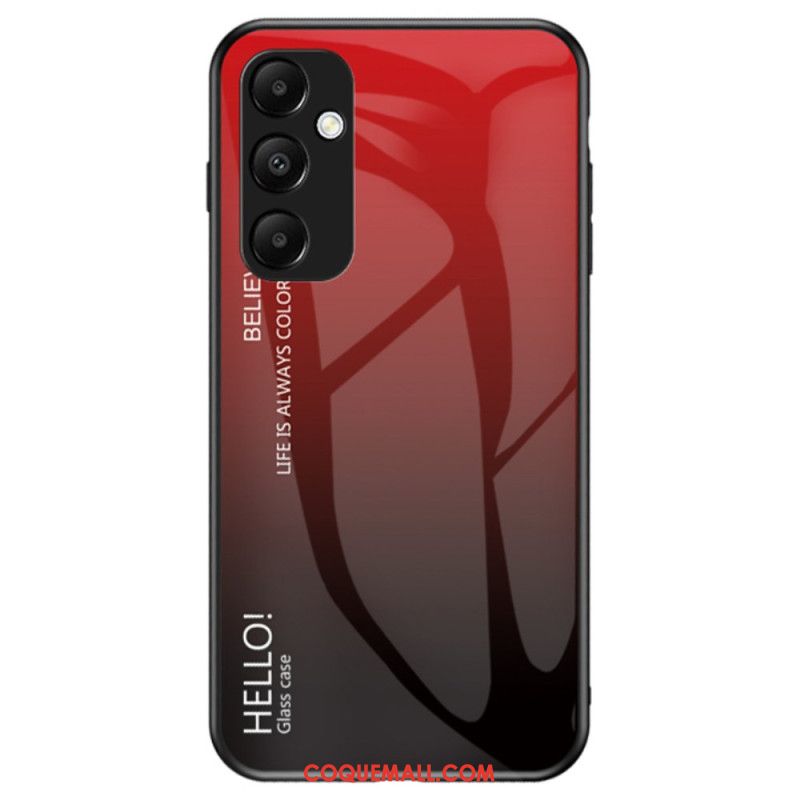 Coque Samsung Galaxy A55 5G Verre Trempé Hello