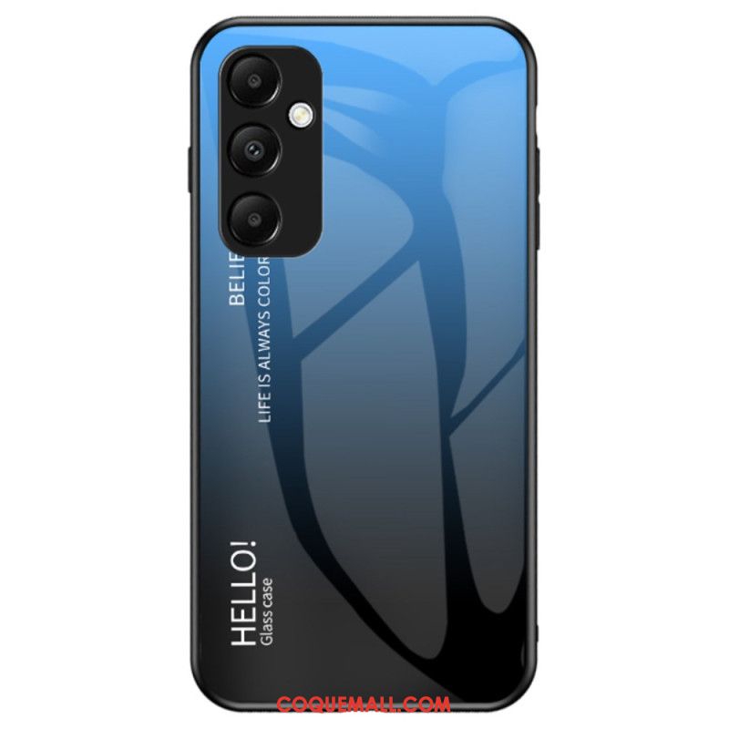 Coque Samsung Galaxy A55 5G Verre Trempé Hello