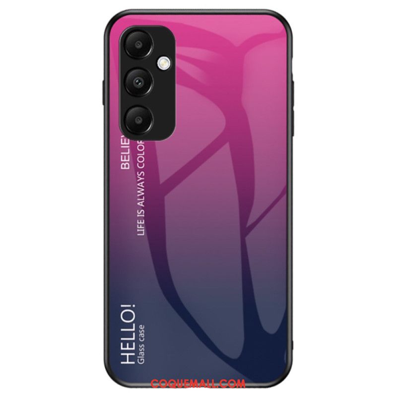 Coque Samsung Galaxy A55 5G Verre Trempé Hello