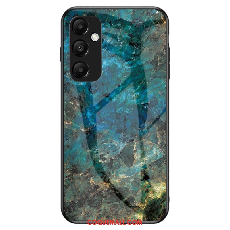 Coque Samsung Galaxy A55 5G Verre Trempé Motif Marbre