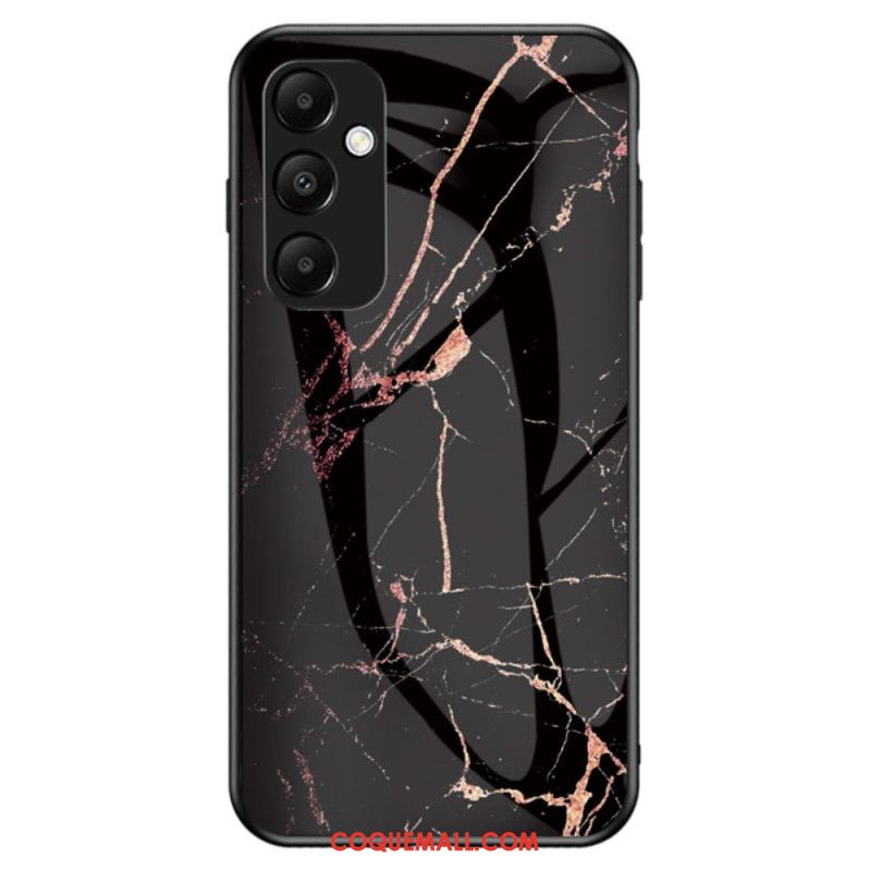 Coque Samsung Galaxy A55 5G Verre Trempé Motif Marbre