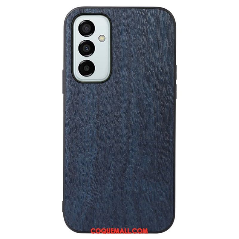 Coque Samsung Galaxy M23 5G Simili Cuir Effet Bois