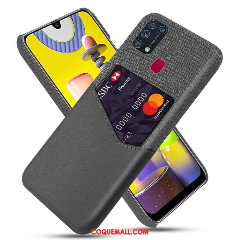 Coque Samsung Galaxy M31 Porte-Carte KSQ