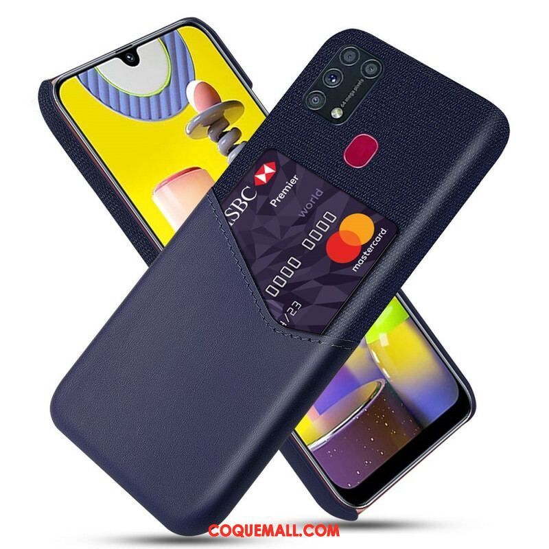 Coque Samsung Galaxy M31 Porte-Carte KSQ