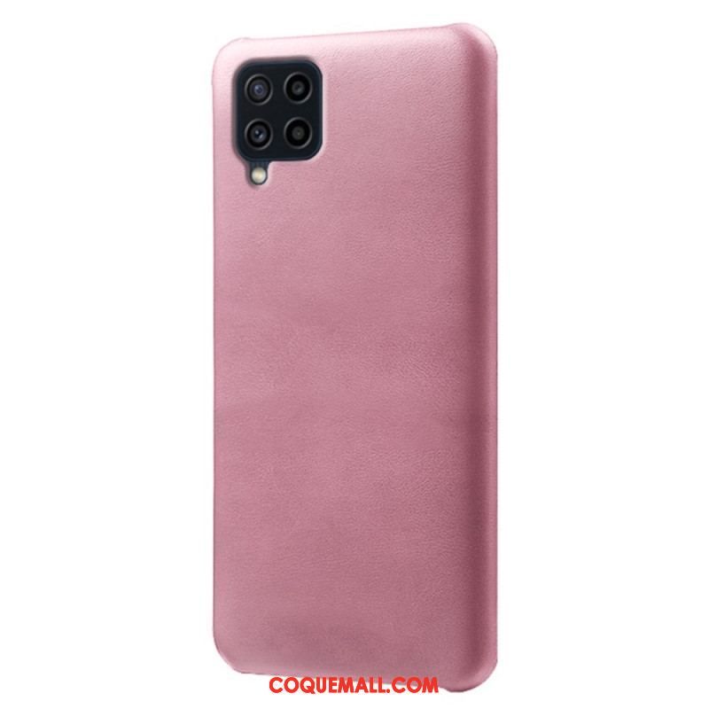 Coque Samsung Galaxy M32 Effet Cuir KSQ