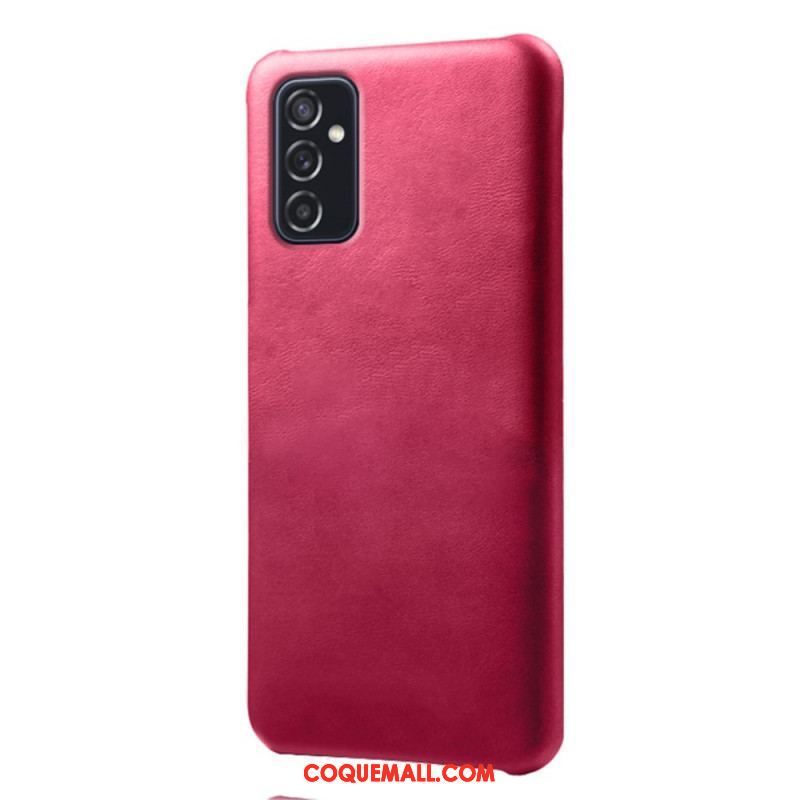 Coque Samsung Galaxy M52 5G Effet Cuir KSQ