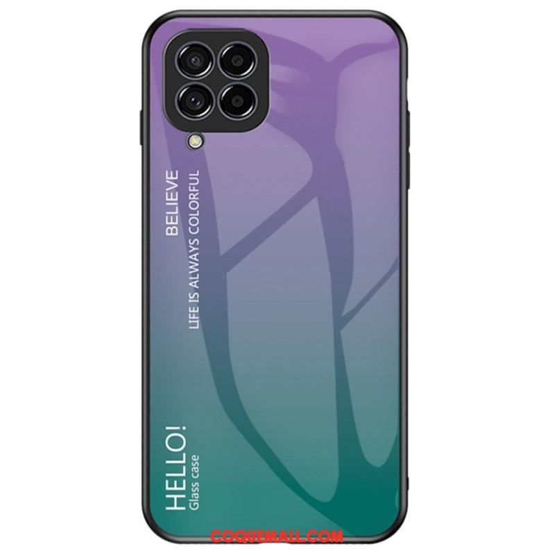 Coque Samsung Galaxy M53 5G Verre Trempé Hello