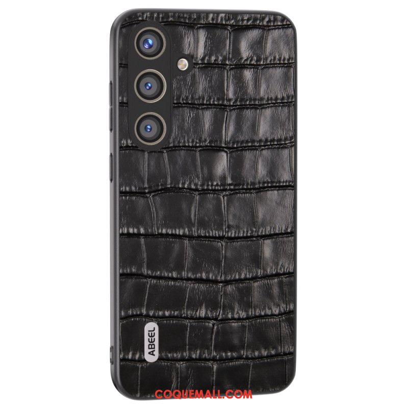 Coque Samsung Galaxy S2 Plus 5G Cuir Véritable ABEEL