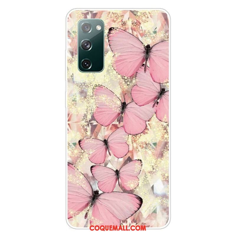 Coque Samsung Galaxy S20 FE Papillons Papillons