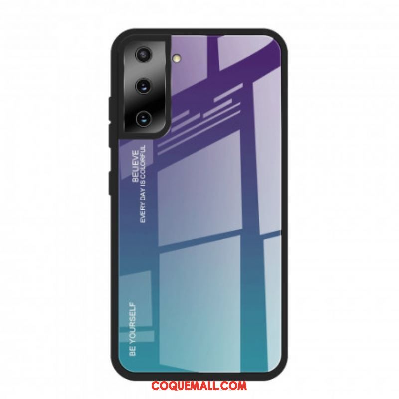 Coque Samsung Galaxy S21 Plus 5G Verre Trempé Be Yourself