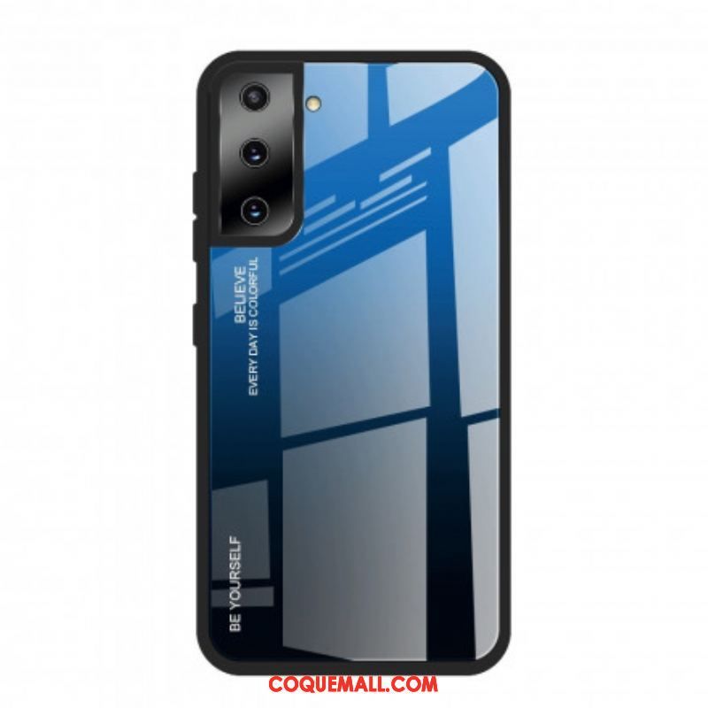 Coque Samsung Galaxy S21 Ultra 5G Verre Trempé Be Yourself