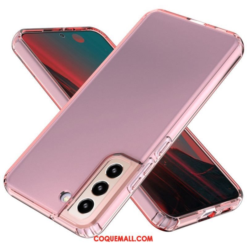 Coque Samsung Galaxy S22 5G Colorée Transparente