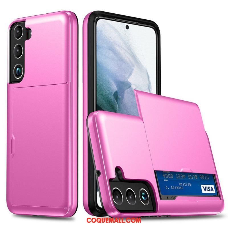 Coque Samsung Galaxy S22 Plus 5G Porte-Carte à Glissière