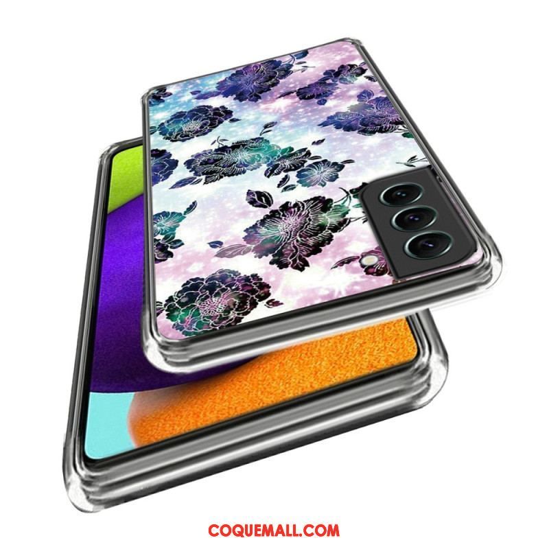 Coque Samsung Galaxy S23 Plus 5G Déclinaison Florale