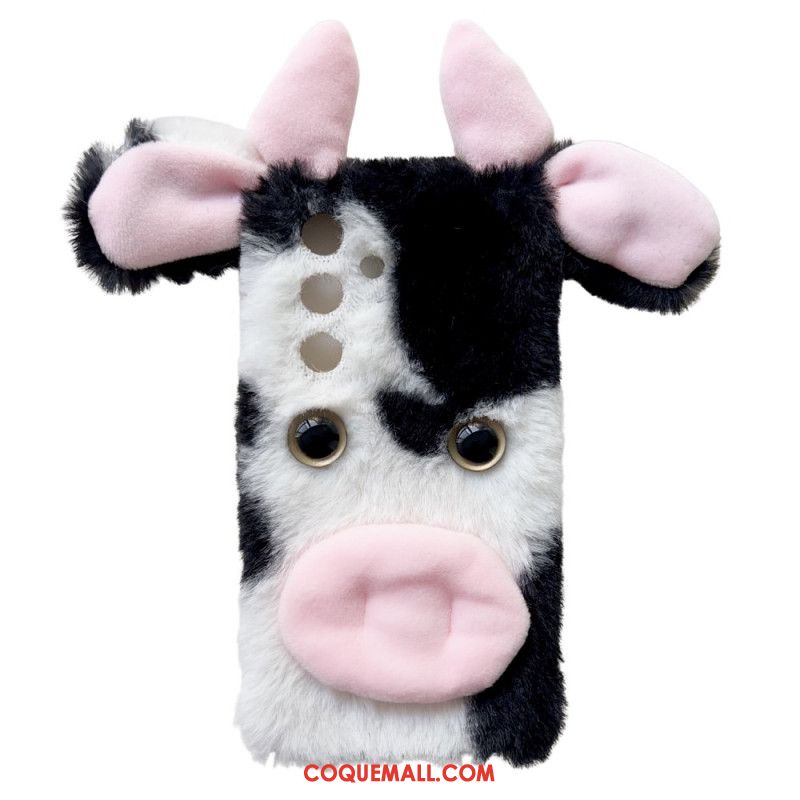 Coque Samsung Galaxy S24 5G Vache Peluche