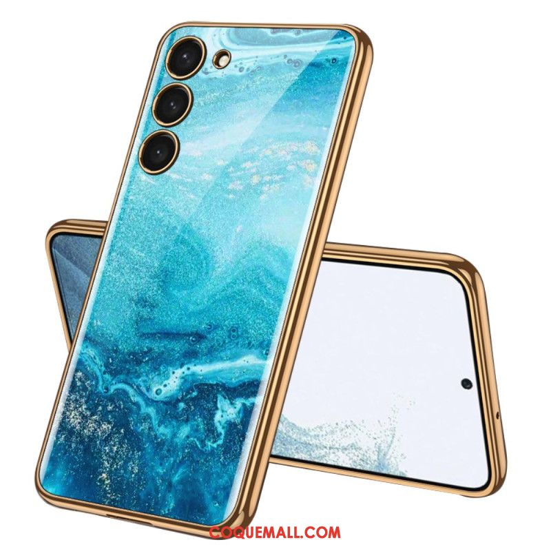 Coque Samsung Galaxy S24 5G Verre Trempé Série Découverte GKK