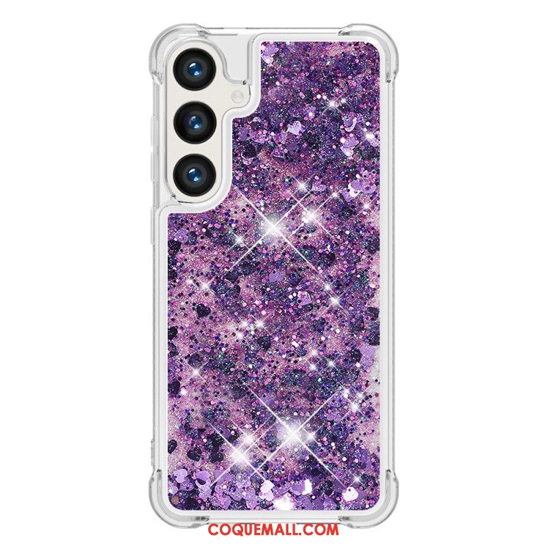 Coque Samsung Galaxy S24 5G avec Paillettes