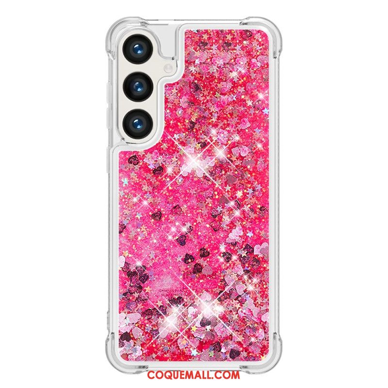 Coque Samsung Galaxy S24 5G avec Paillettes