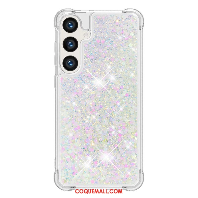 Coque Samsung Galaxy S24 5G avec Paillettes