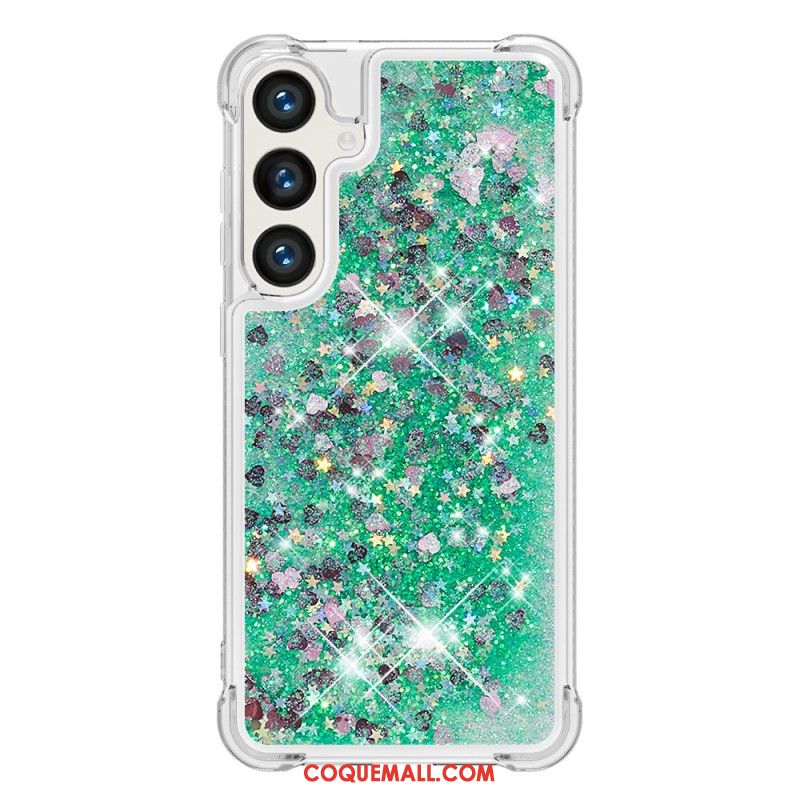 Coque Samsung Galaxy S24 5G avec Paillettes