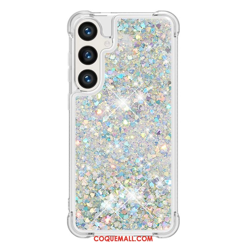 Coque Samsung Galaxy S24 5G avec Paillettes