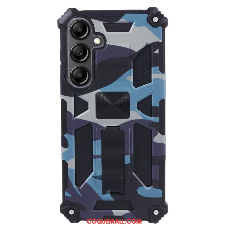 Coque Samsung Galaxy S24 5G avec Support Camouflage