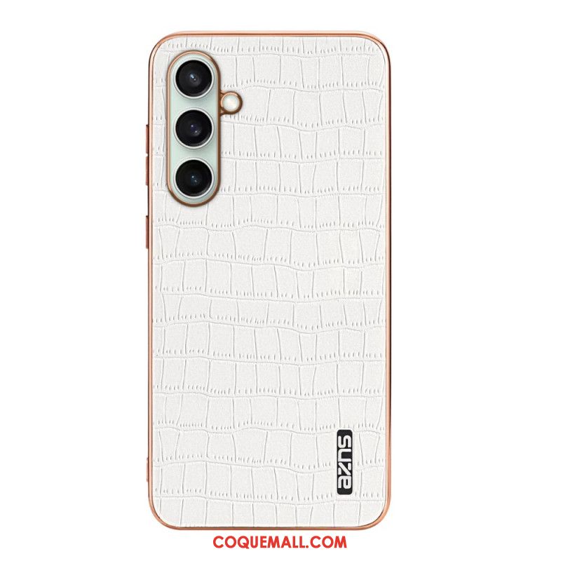 Coque Samsung Galaxy S24 FE Texture de Crocodile AZNS