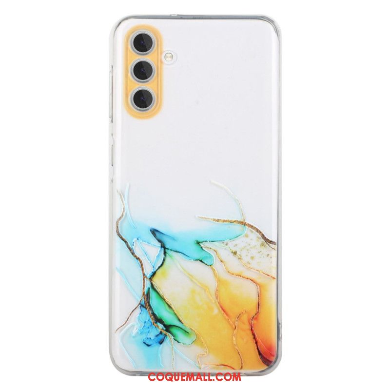 Coque Samsung Galaxy S24 Plus 5G Marbre Aquarelle