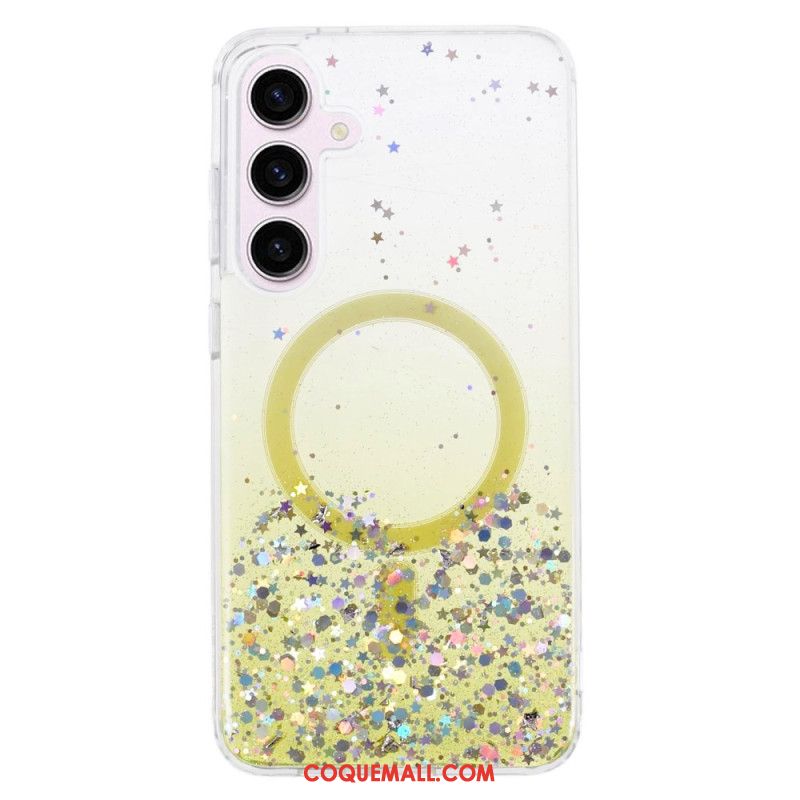 Coque Samsung Galaxy S24 Plus 5G Paillettes Compatible MagSafe