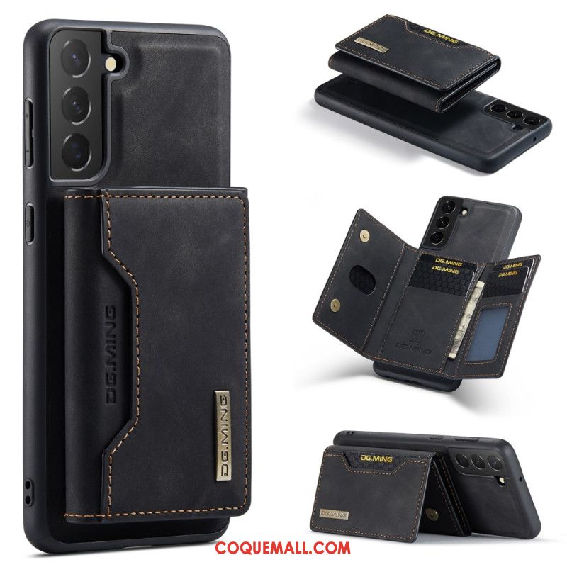 Coque Samsung Galaxy S24 Plus 5G Portefeuille Magnétique Détachable DG.MING