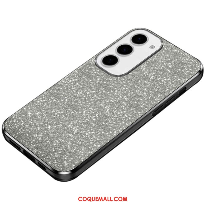 Coque Samsung Galaxy S24 Plus 5G Poudre de Paillettes