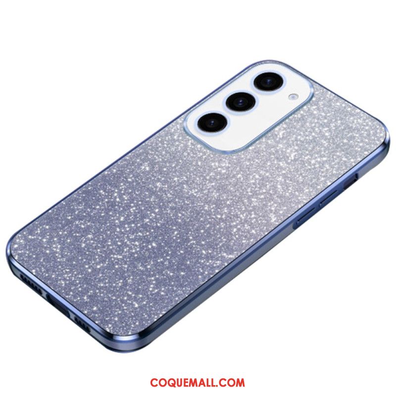 Coque Samsung Galaxy S24 Plus 5G Poudre de Paillettes