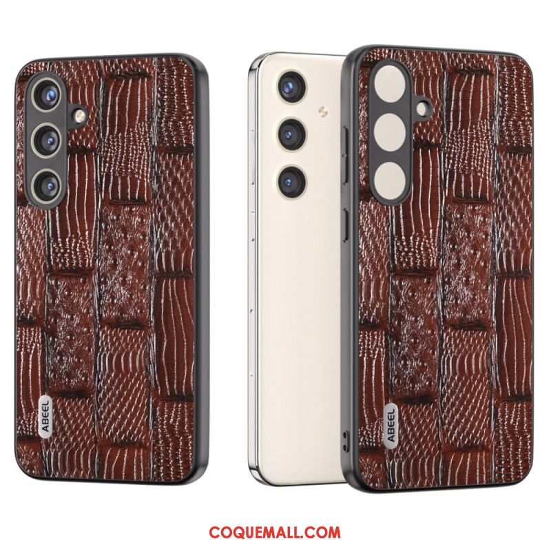 Coque Samsung Galaxy S24 Plus 5G Texture Mahjong ABEEL