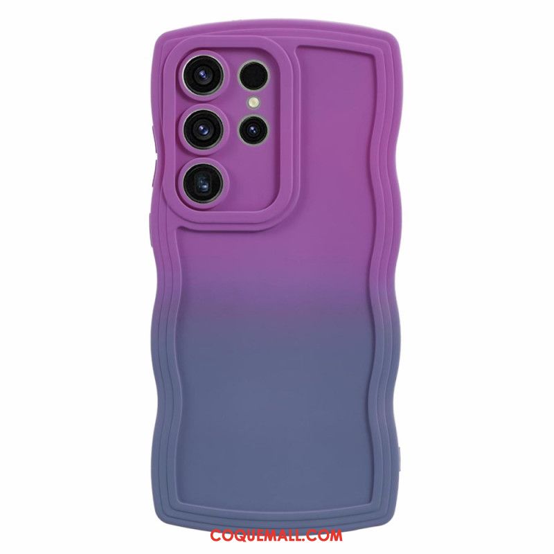 Coque Samsung Galaxy S24 Ultra 5G Bords Ondulés