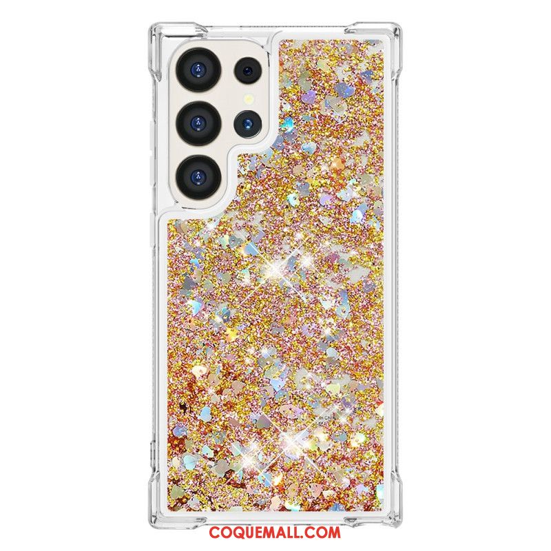 Coque Samsung Galaxy S24 Ultra 5G Paillettes Scintillantes