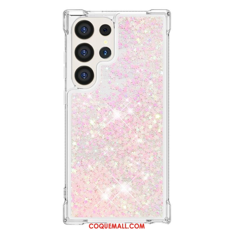 Coque Samsung Galaxy S24 Ultra 5G Paillettes Scintillantes