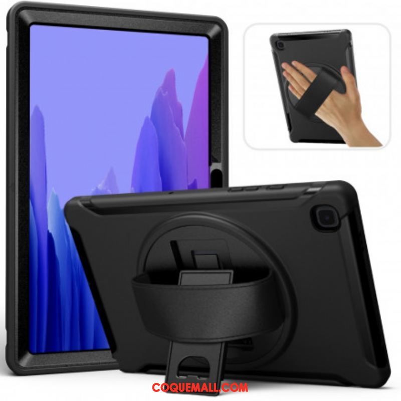 Coque Samsung Galaxy Tab A7 (2020) Triple Protection avec Sangle et Support