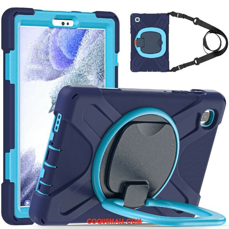 Coque Samsung Galaxy Tab A7 Lite Multi-Fonctionnelle avec Bandoulière