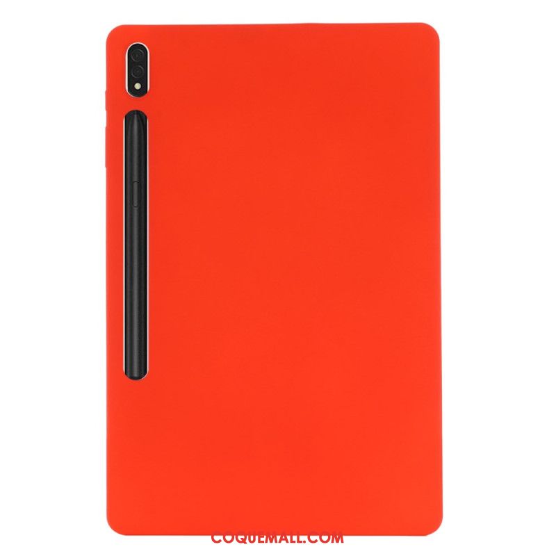 Coque Samsung Galaxy Tab S9 FE Plus Silicone Liquide