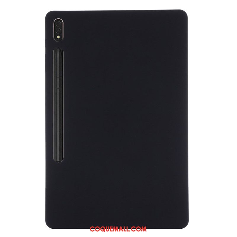 Coque Samsung Galaxy Tab S9 FE Plus Silicone Liquide