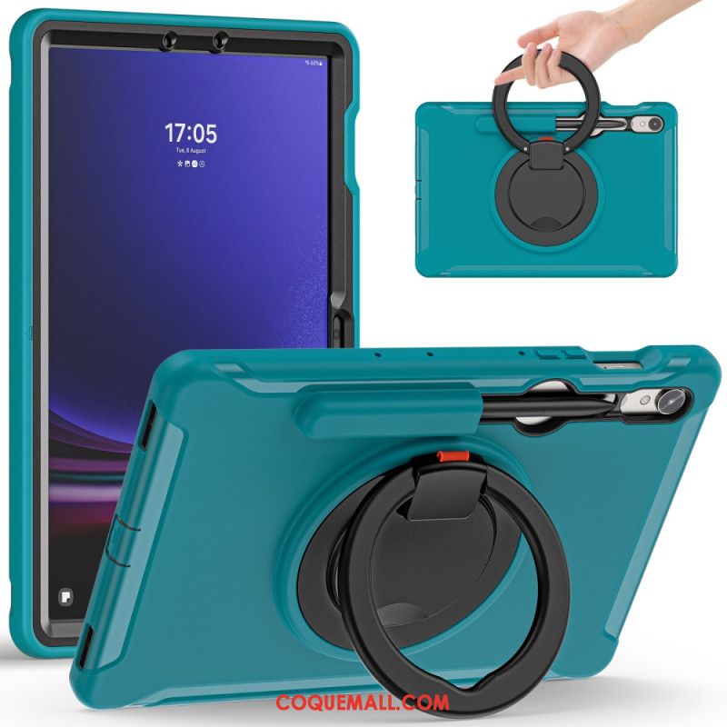 Coque Samsung Galaxy Tab S9 FE/S9/S8/S7 Anneau-Support