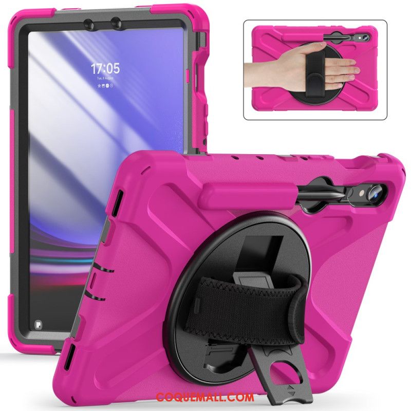 Coque Samsung Galaxy Tab S9 FE/S9/S8/S7 Support Rotatif