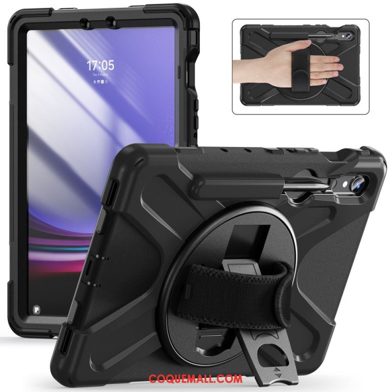 Coque Samsung Galaxy Tab S9 FE/S9/S8/S7 Support Rotatif