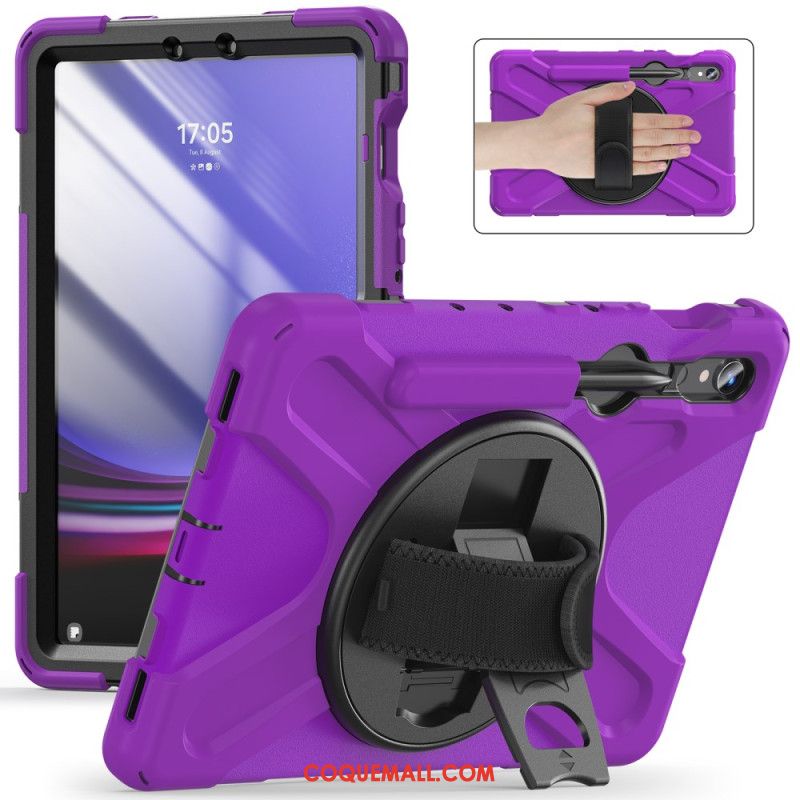 Coque Samsung Galaxy Tab S9 FE/S9/S8/S7 Support Rotatif