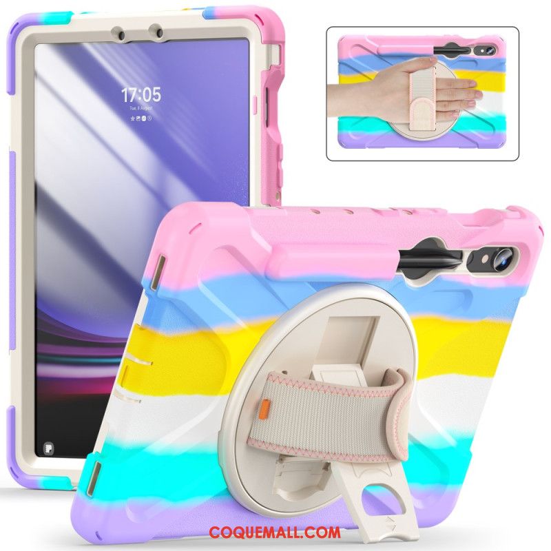 Coque Samsung Galaxy Tab S9 FE/S9/S8/S7 Support Rotatif