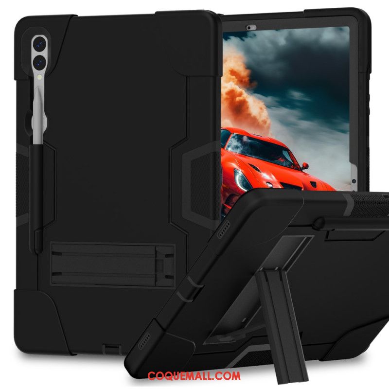 Coque Samsung Galaxy Tab S9 Plus Ultra Résistante Bicolore avec Support