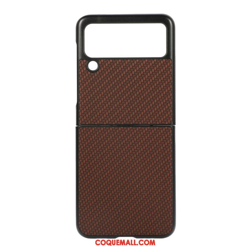 Coque Samsung Galaxy Z Flip 3 5G Fibre Carbone