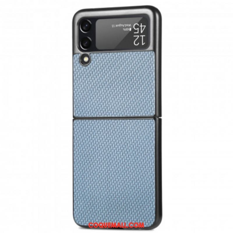 Coque Samsung Galaxy Z Flip 3 5G Fibre Carbone Texturée